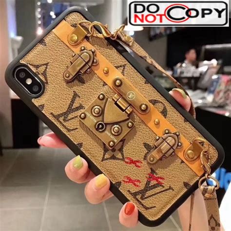 louis vuitton trunk case iphone x replica|louis vuitton phone case.